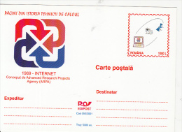 COMPUTERS, INTERNET, PC STATIONERY, ENTIER POSTAUX, 2001, ROMANIA - Informatique