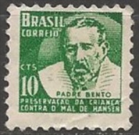 BRASIL 1958 - LUCHA CONTRA EL MAL DE HANSEN - MEDICINA - YVERT Nº 669 - Ongebruikt