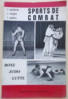 LIVRE 1971 SPORTS DE COMBAT BOXE JUDO LUTTE - Libri