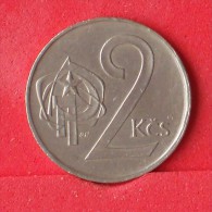 CZECHOSLOVAKIA  2  KORUNY  1980   KM# 75  -    (Nº12225) - Tschechoslowakei