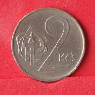 CZECHOSLOVAKIA  2  KORUNY  1981   KM# 75  -    (Nº12227) - Tschechoslowakei