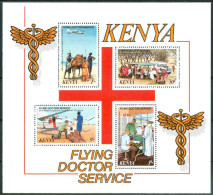 1980 Kenia Sanità Health Santè Block MNH** BL6 - OMS