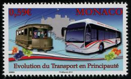 MONACO - 2014 - Tramway, Autobus   - 1v Neufs // Mnh - Ungebraucht