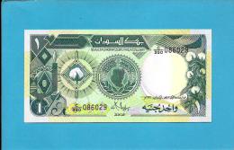 SUDAN - 1  SUDANESE POUND - 1987 - P 39 - UNC. - 2 Scans - Sudan