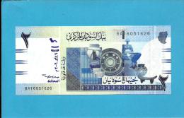 SUDAN - 2  SUDANESE POUNDS - 2006 - P 65 - UNC. - 2 Scans - Soudan