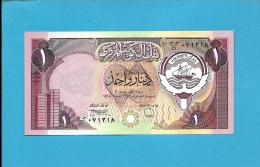 KUWAIT - 1 Dinar - ( 1980 - 91 ) - P 13.d - Sign. 6 - UNC. - Stolen By Iraqi Forces - Denominator / 51 - SEE Description - Kuwait