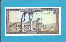 LEBANON - 10 LIVRES - 1986 - P 63.f - UNC. - 2 Scans - Libanon