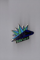 Pin's SNCF / TGV Nord (EGF Argenté Signé Hélium) - TGV