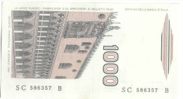 ITALIA - ITALY - 1000 Lire Marco Polo - 1982 - Serie C - Non Circolata - Fior Di Stampa - 1000 Lire