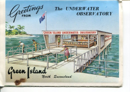 (Folder 53) Australia Postcard Folder - QLD - Green Island Underwater Observation - Great Barrier Reef