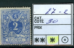 N° 27 X-2 / 1869-1883 - 1869-1888 Lion Couché