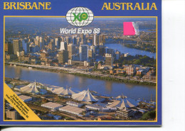 (Folder 55) Australia Postcard Folder - QLD - Brisbane World Expo 88 - Brisbane