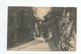 Cp , 73 , YENNE , Les Gorges Et Le Fort De Pierre Châtel , Voyagée 1913 , Ed : Reynaud - Yenne