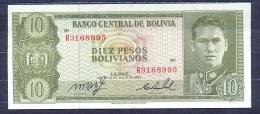 Bolivia  - 1976 -  10 Pesos Bol  .. P154.a4 - Bolivië