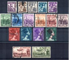 Egypt - 1953 - Definitives (Part Set) - Used - Usados