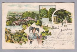 AK DE BW BADENWEILER 189202-28 Litho - Badenweiler