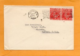 Australia 1928 Cover Mailed To USA - Lettres & Documents