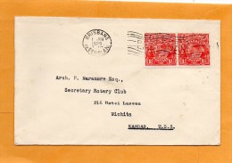 Australia 1928 Cover Mailed To USA - Briefe U. Dokumente