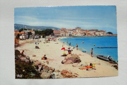 France Charmes Et Couleurs De La Corse Ile Rousse La Plage Au Sable 1969  A 33 - Autres & Non Classés