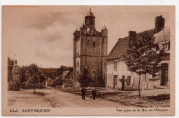 Saint-Riquier, Vue Prise De La Rue De L'hospice, éd. LL N° 2 - Saint Riquier