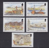 South Georgia 1999 Islands Views 5v ** Mnh (23089) - Südgeorgien