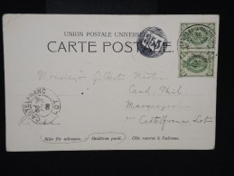 FINLANDE - C.P. De Naantalin Kirkon Sisusta En 1905 Pour La France - Aff Et Obl. Plaisant  - à Voir - P7924 - Covers & Documents