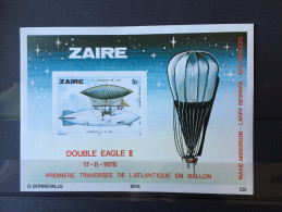 Zaire - BL30 - Non Dentelé - Ongetand - Imperforated - Aviation - 1978 - MNH - Ungebraucht