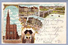 AK DE Bre Bremerhaven 1903-08-03 Litho Rosenblatt - Bremerhaven