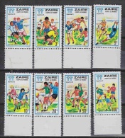 Zaire 1978 World Cup Football Argentina 8v ** Mnh (23093B) - Ungebraucht