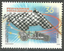 Macedonia 2006 Centennial Of The First Grand Prix 24H Le Mans Race, Motorsport, Racecar, MNH - Cars