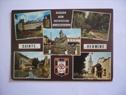 85 -   Cpsm Grand Format -  Multivues De SAINTE-HERMINE - Sainte Hermine