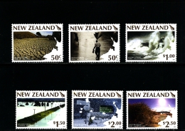 NEW ZEALAND - 2008  WEATHER  EXTREMES  SET  MINT NH - Nuevos