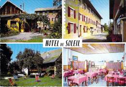 SAINT PIERRE D'ALBIGNY 73 - Hotel Restaurant DU SOLEIL ( Proche De La Gare SNCF ) CPSM CPM GF - Savoie - Saint Pierre D'Albigny