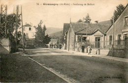 CPA - GIROMAGNY (90) - Vue De La Gendarmerie Faubourg De Belfort - Giromagny