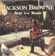 SP 45 RPM (7")  Jackson Browne  "  Stay  "  Allemagne - Rock