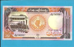 SUDAN - 50  SUDANESE POUNDS - 1991 - P 48 - UNC. - 2 Scans - Soudan