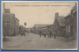 22 - CHATELAUDREN -- La Descente De La Gare..... - Châtelaudren