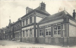 HAUTE NORMANDIE - 76 - SEINE MARITIME - PAVILLY - Les écoles Et La Mairie - Pavilly