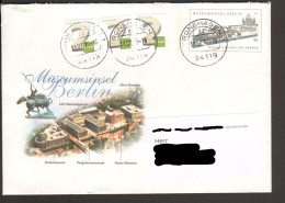Bundesrepublik Deutschland Ganzsache Museumsinsel Berlin 2002, Gebraucht 2015 Mit Zusatzfrankatur - Briefomslagen - Ongebruikt