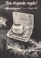 # ELECTRIC SHAVER REMINGTON 1950s Advert Pubblicità Publicitè Reklame Razor Rasoio Rasoir Rasuradora - Razor Blades