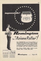 # ELECTRIC SHAVER REMINGTON Type2 1950s Advert Pubblicità Publicitè Reklame Razor Rasoio Rasoir Rasuradora - Rasierklingen