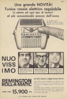 # ELECTRIC SHAVER REMINGTON 1950s Advert Pubblicità Publicitè Reklame Razor Rasoio Rasoir Rasuradora - Razor Blades