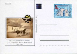 Entier Postal De 2011 Sur Carte Postale Illustrée - Postkaarten
