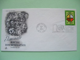 United Nations - New York - 1971 - FDC Cover - Eliminate Racial Discrimination - Cartas & Documentos