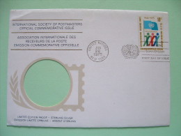 United Nations - New York - 1975 - FDC Cover - XXX Anniv. Of UN - Flag - Brieven En Documenten