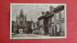 England> Warwickshire > Warwick Eastgate & Landor's House RPPC--ref 1882 - Warwick