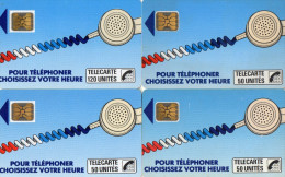 TELECARTES CORDONS Bleus  (lot De 4)  LOT 4 - Cordons'