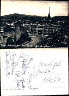 1399)cartolina-torino-panorama Della Piazza Castello E Mole Antonelliana - Places