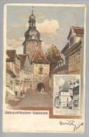 AK DE Bay COBURG 1906-09-27 Künstler-Litho Wieak E.Riemann - Coburg