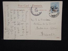 AUSTRALIE - TASMANIE - Carte De Hobart ( Phare ) Voyagée Pour La France En 1908 - à Voir - Lot P7975 - Lettres & Documents